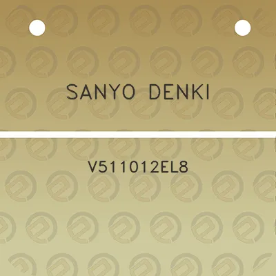 sanyo-denki-v511012el8