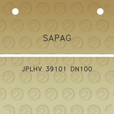 sapag-jplhv-39101-dn100