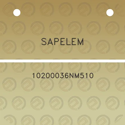 sapelem-10200036nm510