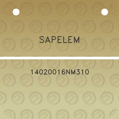 sapelem-14020016nm310