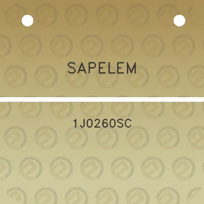 sapelem-1j0260sc