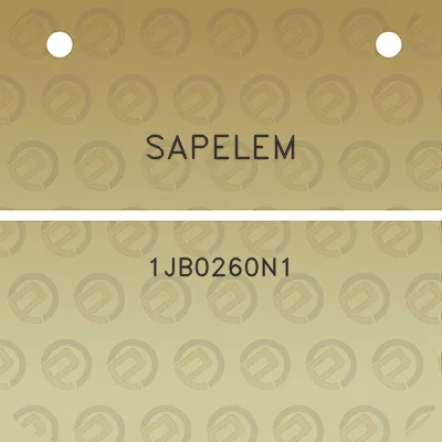 sapelem-1jb0260n1