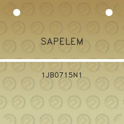 sapelem-1jb0715n1