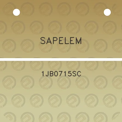 sapelem-1jb0715sc