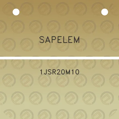 sapelem-1jsr20m10