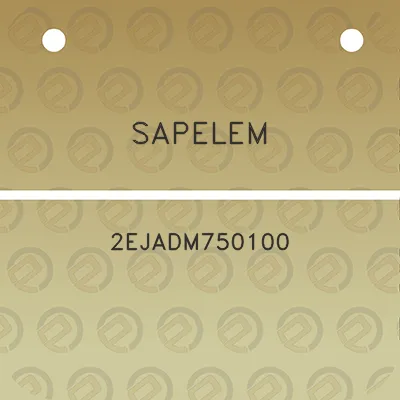 sapelem-2ejadm750100