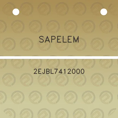 sapelem-2ejbl7412000