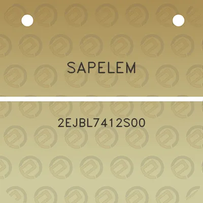 sapelem-2ejbl7412s00