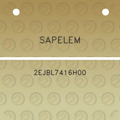 sapelem-2ejbl7416h00