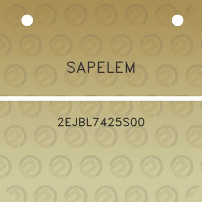 sapelem-2ejbl7425s00