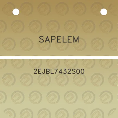 sapelem-2ejbl7432s00