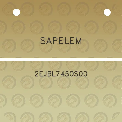 sapelem-2ejbl7450s00