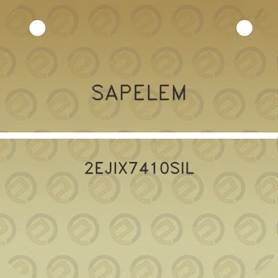 sapelem-2ejix7410sil