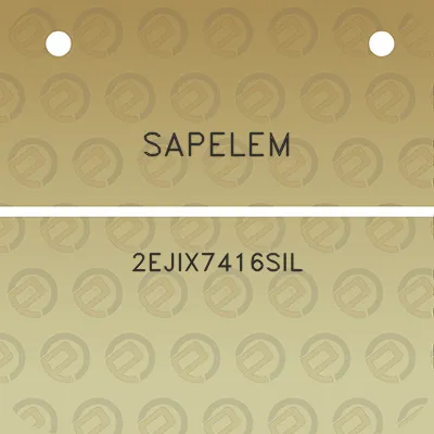 sapelem-2ejix7416sil