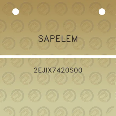 sapelem-2ejix7420s00