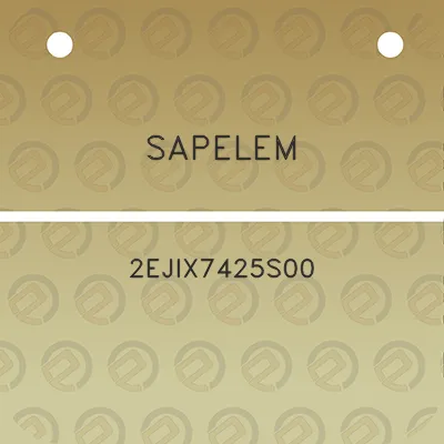 sapelem-2ejix7425s00