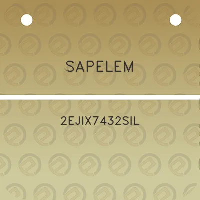 sapelem-2ejix7432sil