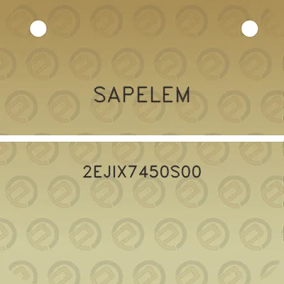 sapelem-2ejix7450s00