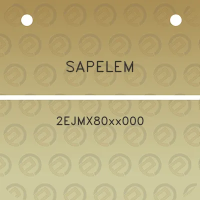 sapelem-2ejmx80xx000