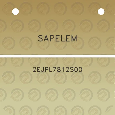 sapelem-2ejpl7812s00