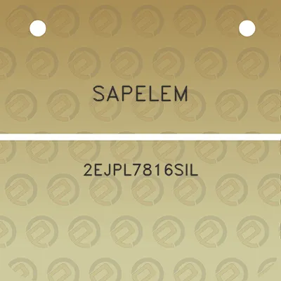 sapelem-2ejpl7816sil