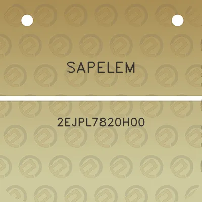 sapelem-2ejpl7820h00