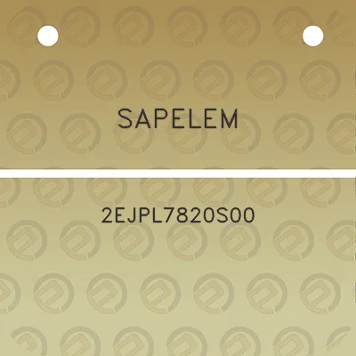 sapelem-2ejpl7820s00