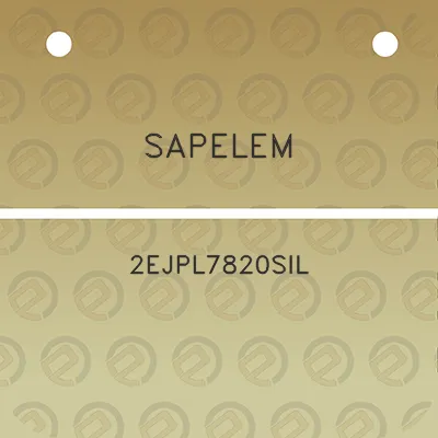 sapelem-2ejpl7820sil