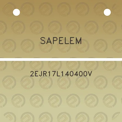 sapelem-2ejr17l140400v