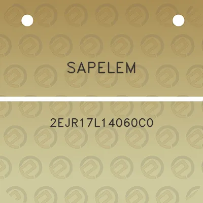 sapelem-2ejr17l14060c0