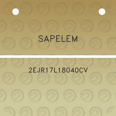 sapelem-2ejr17l18040cv