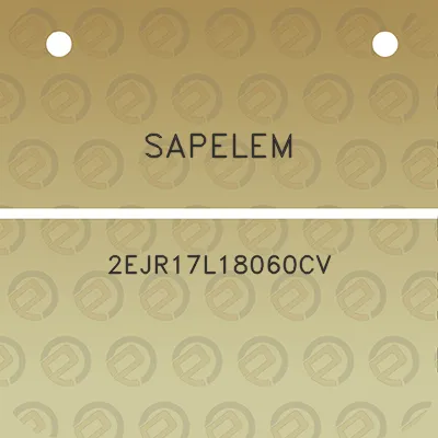 sapelem-2ejr17l18060cv