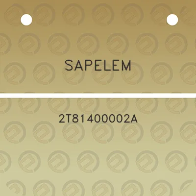 sapelem-2t81400002a