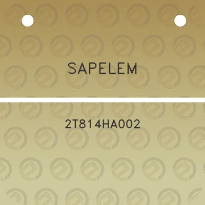 sapelem-2t814ha002