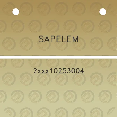 sapelem-2xxx10253004