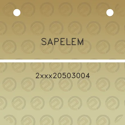 sapelem-2xxx20503004