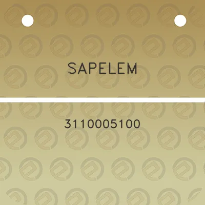 sapelem-3110005100