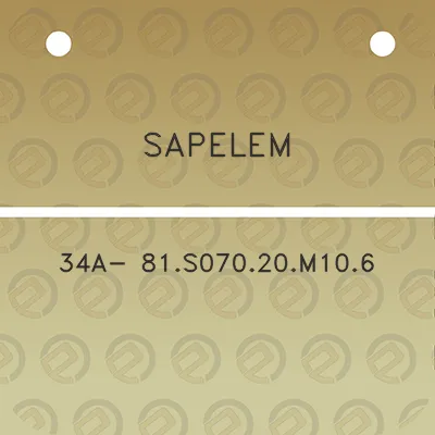 sapelem-34a-81s07020m106