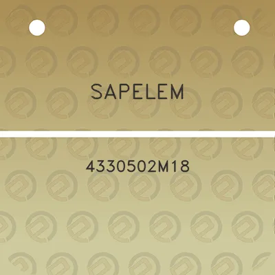 sapelem-4330502m18