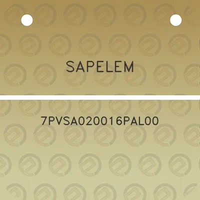 sapelem-7pvsa020016pal00