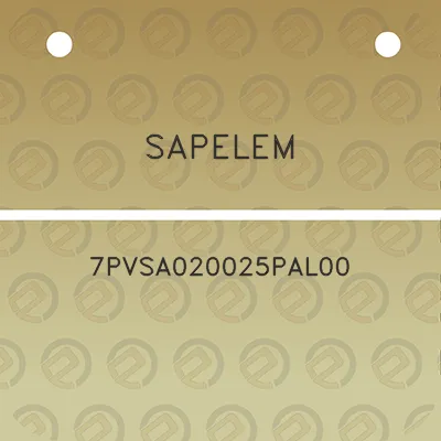 sapelem-7pvsa020025pal00