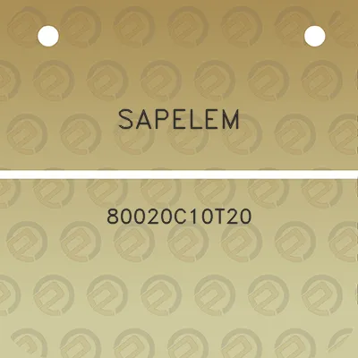 sapelem-80020c10t20