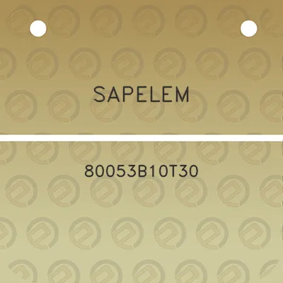 sapelem-80053b10t30