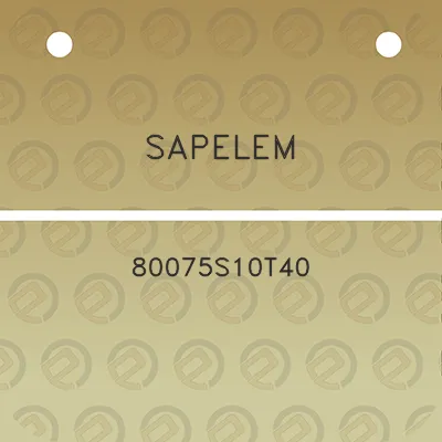 sapelem-80075s10t40