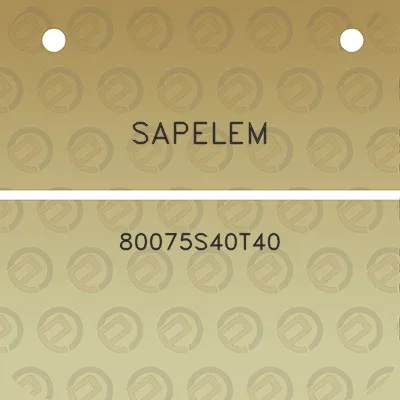 sapelem-80075s40t40