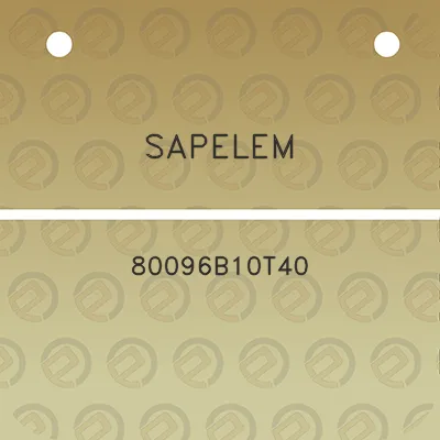 sapelem-80096b10t40