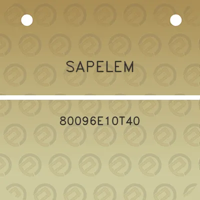 sapelem-80096e10t40