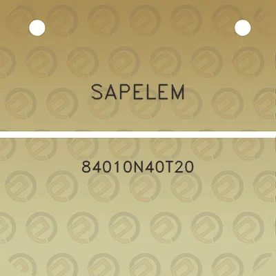 sapelem-84010n40t20