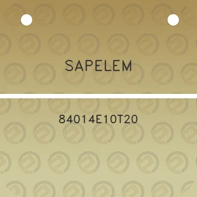 sapelem-84014e10t20