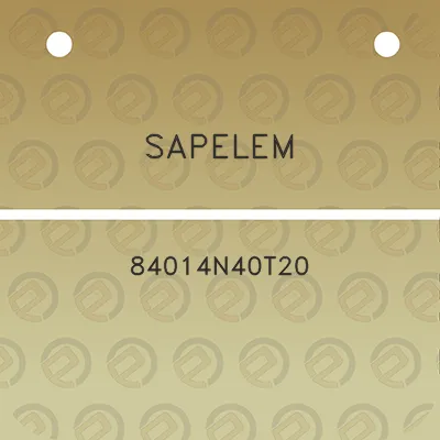 sapelem-84014n40t20